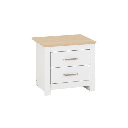 Portland Trio - White/Oak Effect